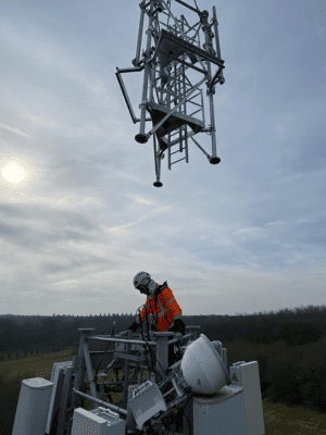 Installation pylône