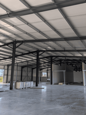 charpente metallique batiment legumes