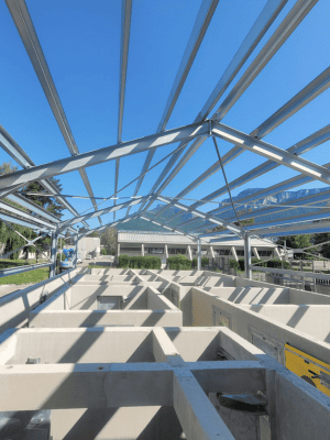 charpente metallique chantier