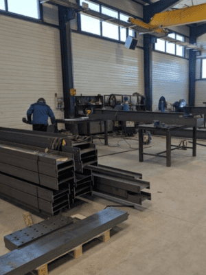fabrication charpente metallique